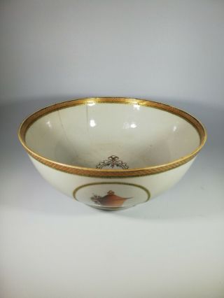 A Late 18th/early 19th Century Chinese Canton Export Porcelain Bowl