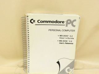 Vintage Commodore Pc User 