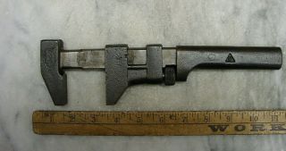 Antique Billings All Steel Monkey Wrench,  Coes Trademark,  10 - 5/8 ",  7/8 Jaws,  Xlint