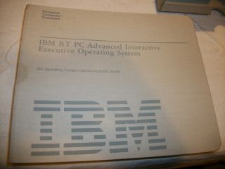 IBM RT PC advanced interactive executive operating system 3278 / 79 Emulation 2