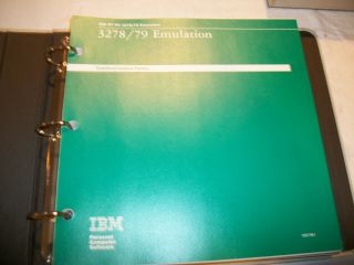 IBM RT PC advanced interactive executive operating system 3278 / 79 Emulation 3