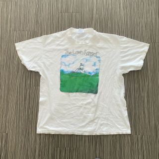 Vintage Single Stitch Funny Lawn Ranger Graphic T - Shirt Mens L White 1993