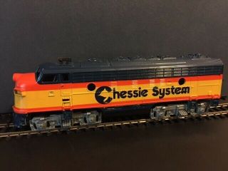 Tyco Ho Scale Chessie System 4015 Diesel Locomotive