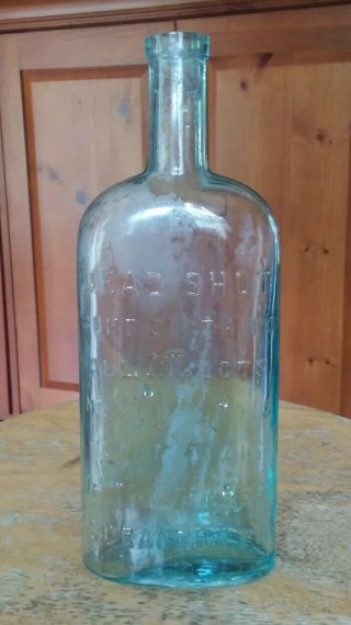 Antique Dr.  Traegers Dead Shot Insecticide Bottle Scranton Pa.