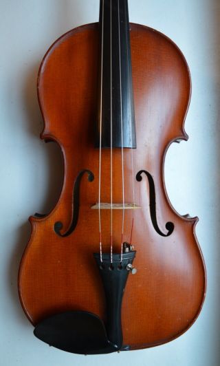 Very Good French Mirecourt Violin C1890 Video