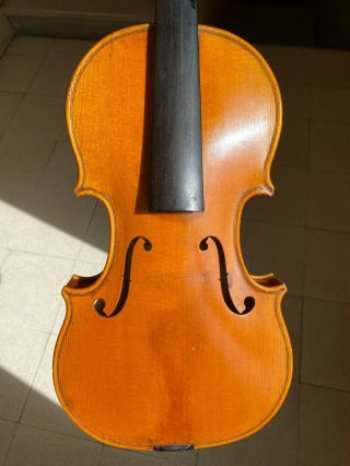 Old Violin - Italian Label Virgilio Capellini Cremona 1977 - Signature Inside