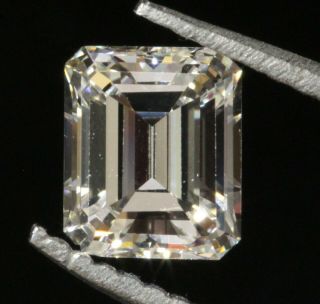 Gia Loose Certified.  93ct Vs2 H Emerald Cut Diamond Estate Vintage Antique