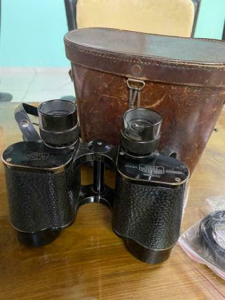Vintage Binoculars Carl Zeiss Jena D.  F.  6x42 3