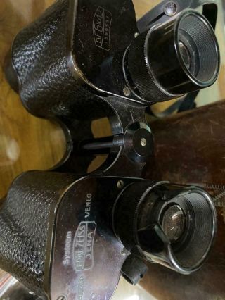 Vintage Binoculars Carl Zeiss Jena D.  F.  6x42 4