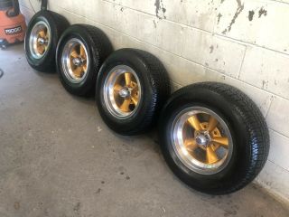 Vintage American Racing Wheels And Bf Goodrich Tires With 95 Tread Life