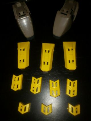 Vintage Hasbro Transformers G1 Omega Supreme Yellow Clips Parts And Feet