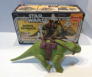 Vintage 1983 Star Wars Patrol Dewback Collector Series in the Box 2