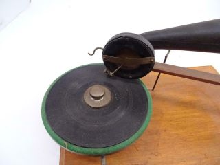 Antique Emile Berliner Gramophone 1894 Phonograph Model Record Player Vintage 6