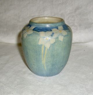 Antique C1913 - 15 Joseph Meyer Newcomb College Cynthia Lightfoot Matte Clay Vase