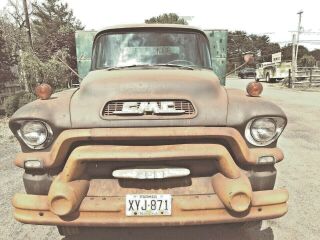 1956 Gmc 350 Barn Find No Rot,  Solid,  Vintage,  Rat Rod,  Classic Truck,  Antique