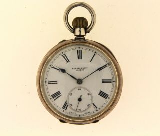 Antique Silver Kendal & Dent London Pocket Watch