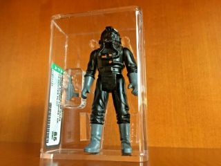 Vintage Star Wars.  Afa 85.  Tie - Fighter Pilot.  Top Notch Quality.  Tight Painting
