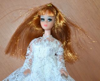 Rare Vintage 1970s Topper Dawn Glori S11 Top - Knot Ponytail Doll