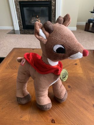 Dan Dee Rudolph The Red - Nosed Reindeer Plush Stuffed 50th Anniversary 12 " Xmas