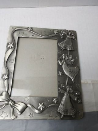 Vtg.  Photo Picture Frame.  With Angel 