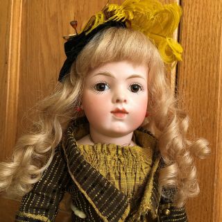 15” Antique Bru Jne 7 French Doll Bebe Circa 1880 Bisque