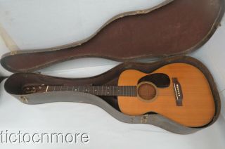 Vintage Cf Martin & Co.  Model 0 - 18 Acoustic Guitar Serial No.  103954 & Case