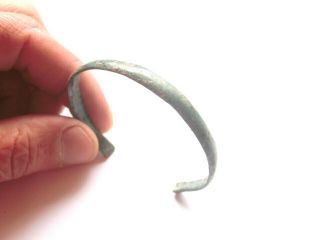 Rare Iron Age Hallstatt Culture Ancient Celtic Bronze Bracelet 700 Bc