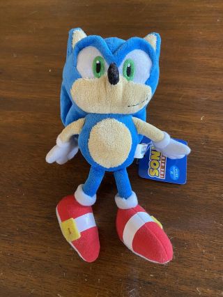 2007 Sanei Sonic The Hedgehog Plush Small Size Authentic
