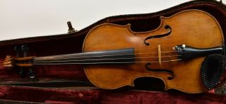 A Fine Old Violin Alessandrus D Espine 1847