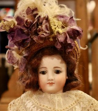 Antique 15 " Rare Bisque Simon Halbig Fashion Doll Poupee W/great Outfit