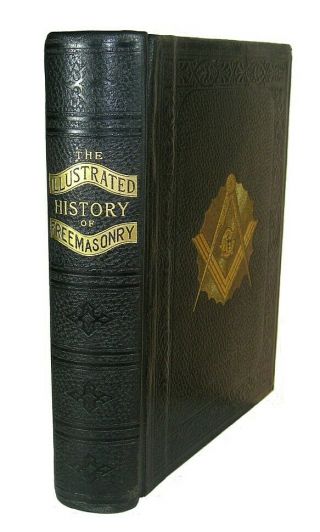 1908 FREEMASONRY HISTORY Antique MASONIC ILLUSTRATED KNIGHTS TEMPLAR OCCULT BOOK 2