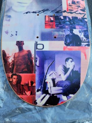 NOS 1993 Vintage Plan B Matt Hensley Retirement Slick Bottom Rare Skateboard 3