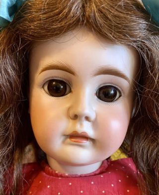 Antique 20” 225 Bahr Proschild Belton Perfect German Bisque Doll
