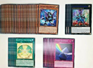 Yugioh - Competitive Deluxe Galaxy/photon/cipher Deck,  Extra Deck Ready To Play