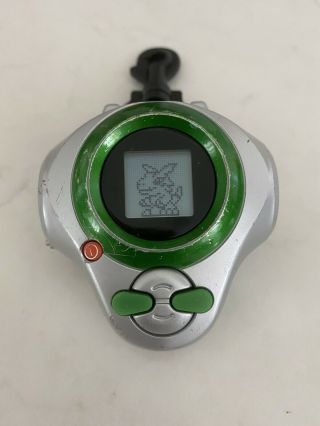 Bandai Tamers Digimon D - Ark 1.  5 Version Silver Green Digivice From Japan