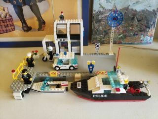 Vintage Lego 6540 Pier Police From 1991