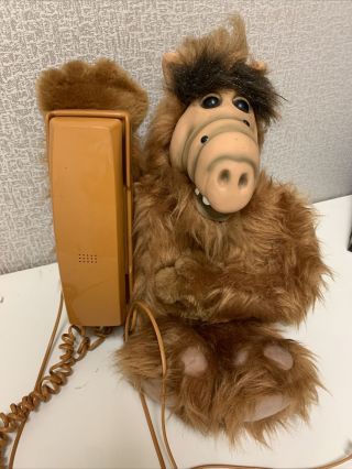 Vintage 1988 Alf Push Button Telephone Phone The Alf Phone