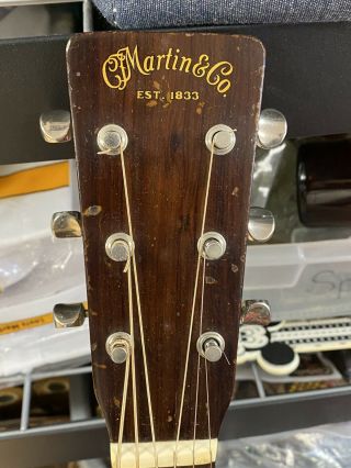 1948 Vintage Martin 0 - 18 Acoustic Guitar w/ Hardshell Case 4