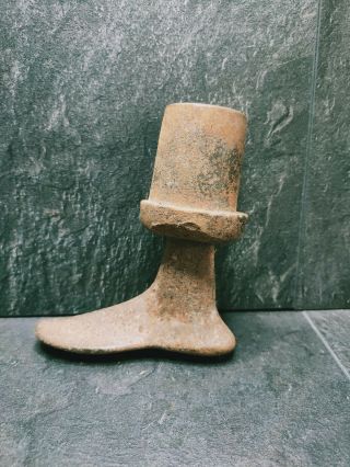 Antique Vintage Cast Iron Shoe Last Cobbler Mold