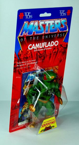 Camuflado Vintage Custom Masters Of The Universe He - Man Motu Not Moc.  See Desc