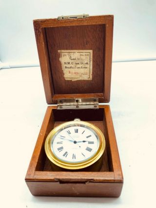 Military Chronometer.  British Royal Navy.  Ulysses Nardin Locle Suiss Chronometre