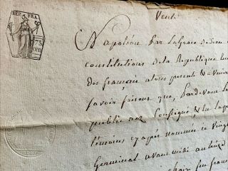 Napoleon Related Document 1805