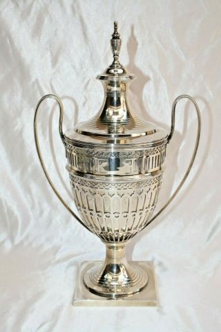 Magnificent Tiffany & Co Sterling Silver Urn With Top 