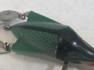 Vintage Jamison Shannon Wig L Twin Fishing Lure 1940’s Twin Hooks 3