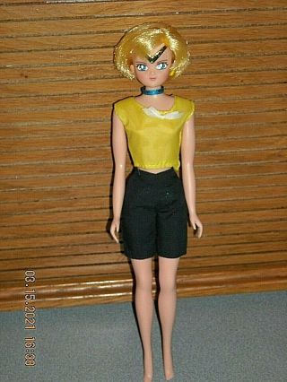Vintage Sailor Moon Sailor Uranus 11.  5” Doll Irwin Toys 2000