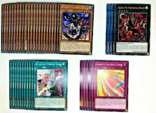 Yugioh - Competitive Deluxe Harpie/mai Valentine Deck,  Extra Deck Ready To Play