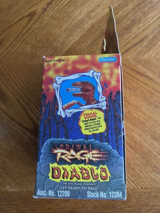 Playmates Primal Rage Diablo The Evil Flame Thrower Vintage Figure 1996 3
