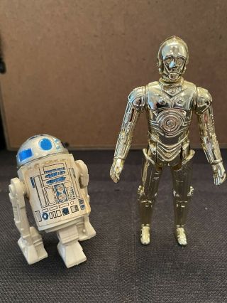 Star Wars Vintage R2 - D2 Droid Factory & C - 3p0 Removable Limbs Kenner