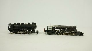 Bachmann Ho Scale Parts 2 - 8 - 2 Engine Chassis & 0 - 6 - 0 Atsf Shell Motor B2