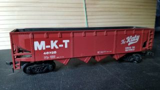 I5 Ho Scale Train Vintage M - K - T Mkt The Katy 46725 4 Bay Hopper Horn Hook
